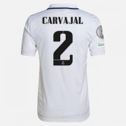 Billige Fotballdrakter Real Madrid 2022-23 Dani Carvajal 2 Hjemmedrakt Kortermet..